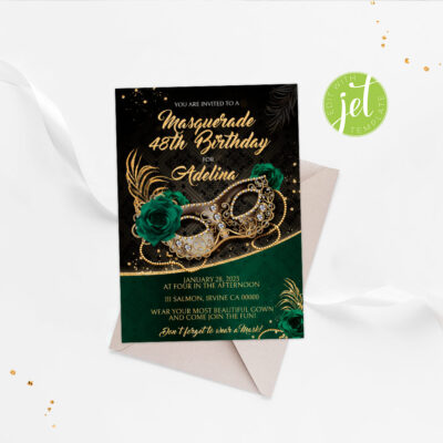 Masquerade Invitation
